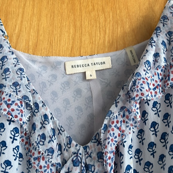 Rebecca Taylor silk tank top - Picture 2 of 4